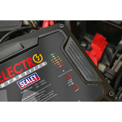 Sealey 12/24V 1000/1600A ElectroStart® Batteryless Jump Starter E/START1224