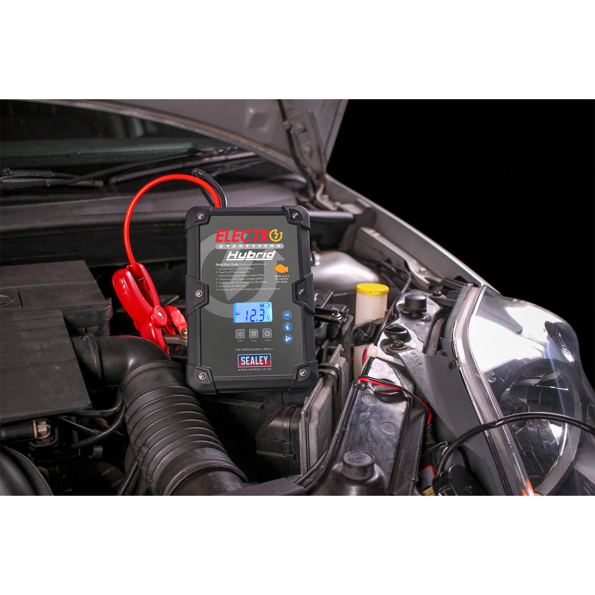 Sealey 800A 12V ElectroStart® Hybrid Jump Starter E/START800HY