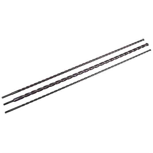 Amtech 3 Piece 100cm (40") SDS drill bit set E0690