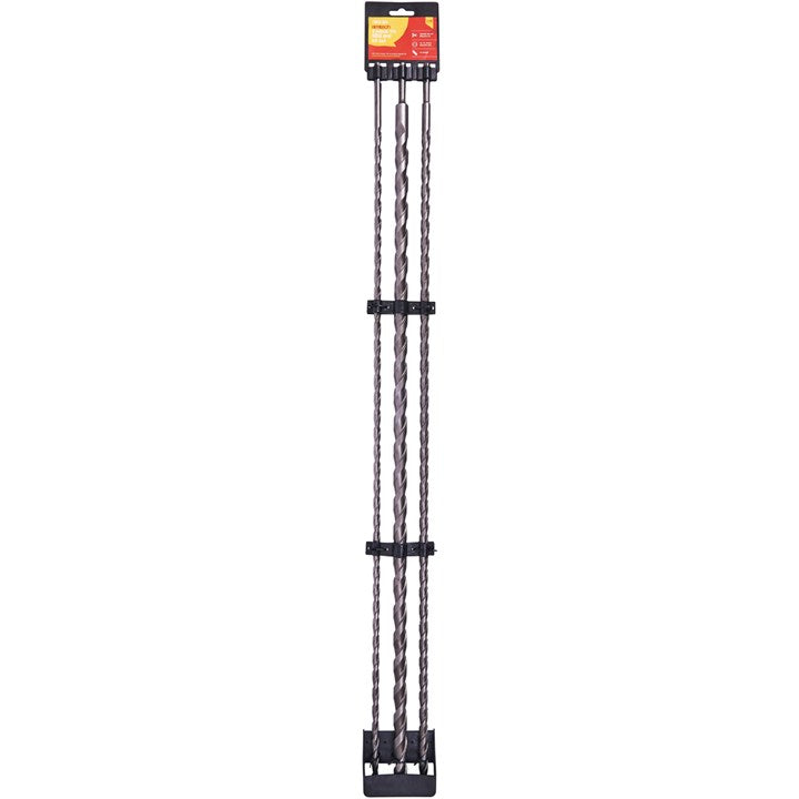Amtech 3 Piece 100cm (40") SDS drill bit set E0690