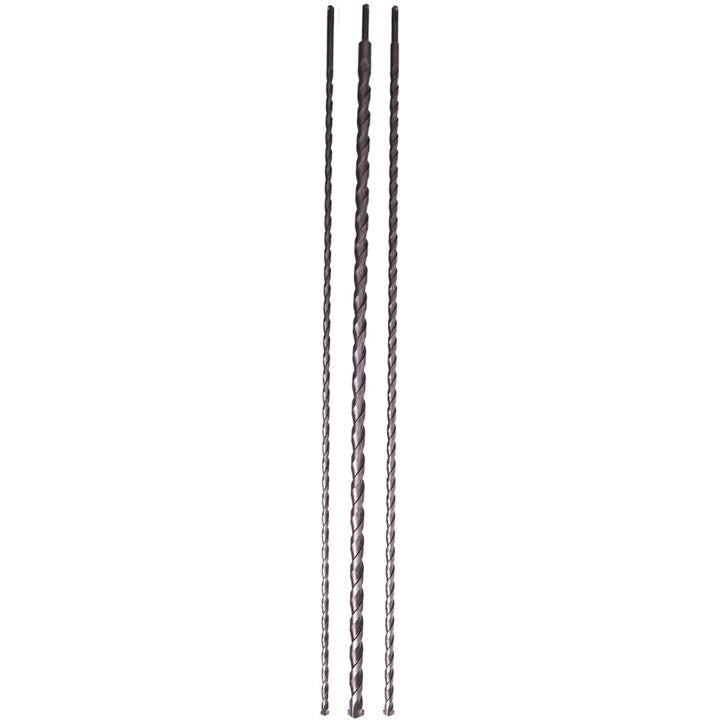 Amtech 3 Piece 100cm (40") SDS drill bit set E0690