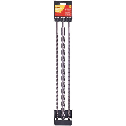 Amtech 3 Piece 600mm (24") SDS drill bit set E0692