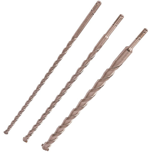 Amtech 3 Piece 450mm (18") SDS drill bit set E0695