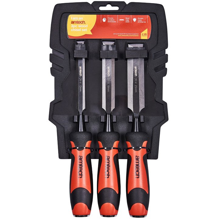 Amtech 3 Piece chisel set E0698