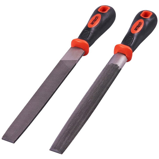 Amtech 2 Piece 150mm (6") file set E1358