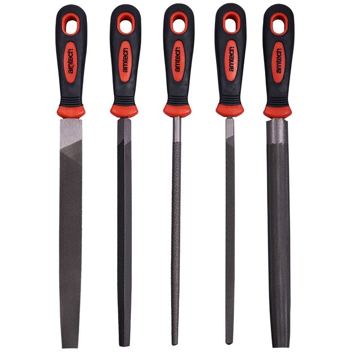 Amtech 5 Piece engineer's file set E1360