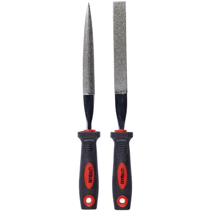 Amtech 2 Piece diamond file set E1868
