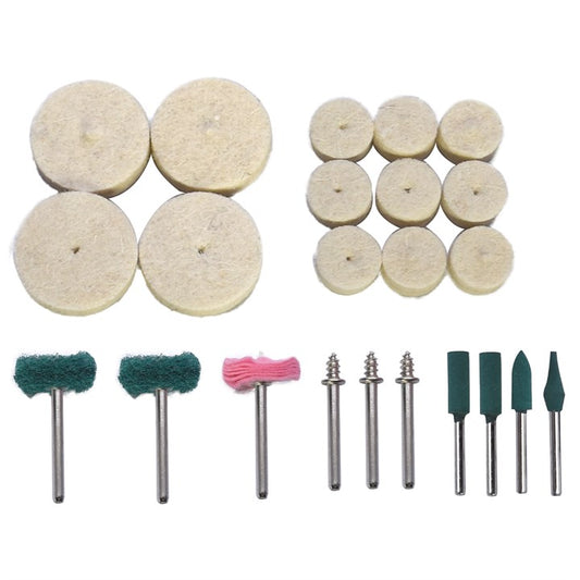 Amtech 23 Piece buffing and polishing accessory kit E1878