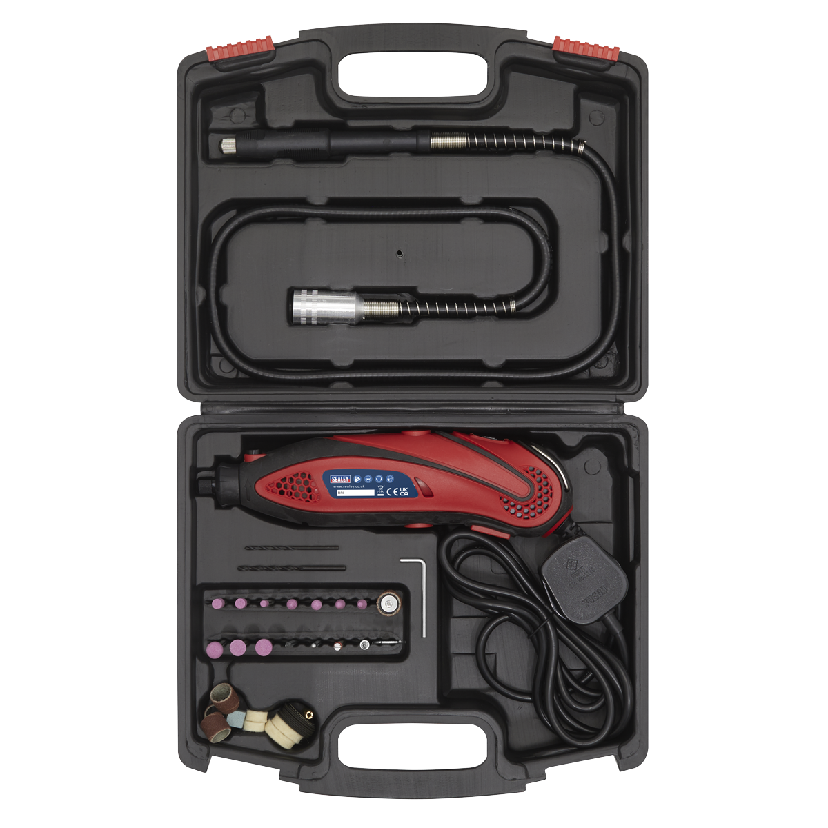 Sealey 40pc Multipurpose Rotary Tool & Engraver Kit E540