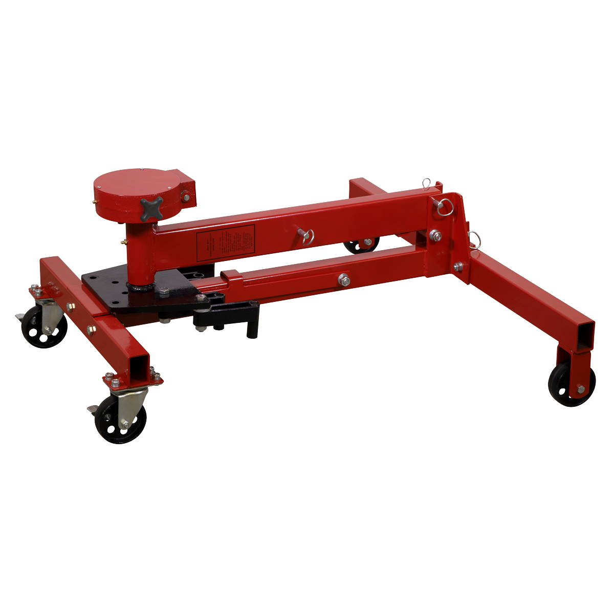 Sealey 450kg Folding 360º Rotating Engine Stand with Geared Handle Drive ES480D