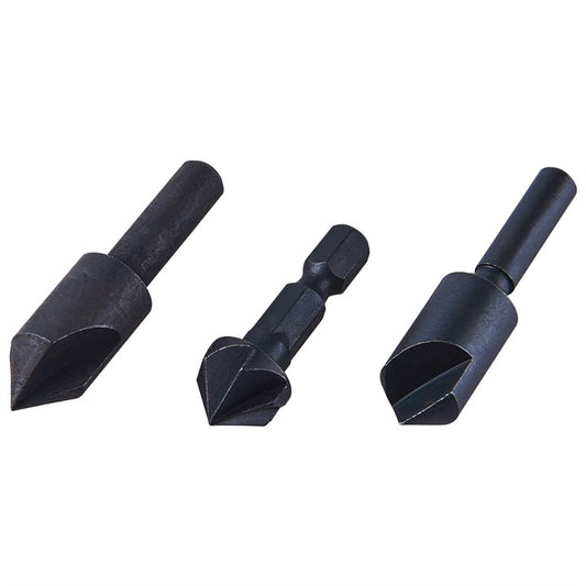 Amtech 3 piece countersink bit set F0820