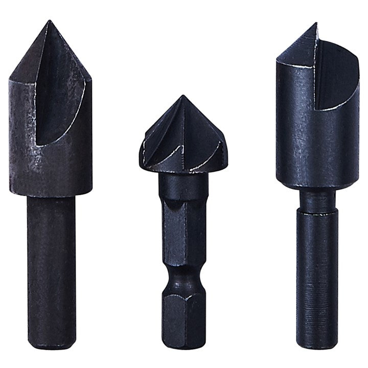 Amtech 3 piece countersink bit set F0820