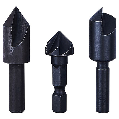 Amtech 3 piece countersink bit set F0820