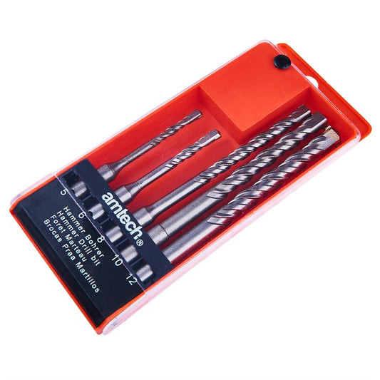 Amtech 5 Piece SDS drill bit set F0920