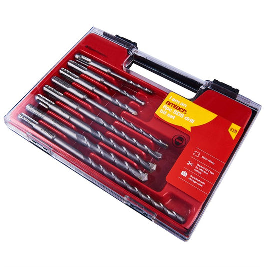 Amtech 8 Piece SDS drill bit set F0925