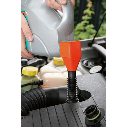 Sealey Clip-On Funnel with Spout - Display Box of 12 F12