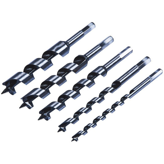 Amtech 5 Piece auger drill bit set (200mm length) F1370