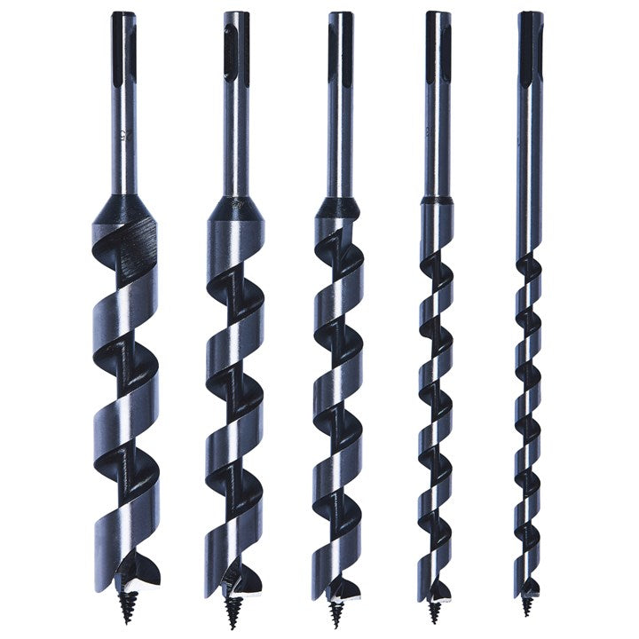 Amtech 5 Piece SDS auger drill bit set (230mm length) F1375