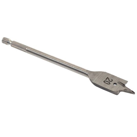 Amtech 20mm x 152mm quick change flat wood bit F1413