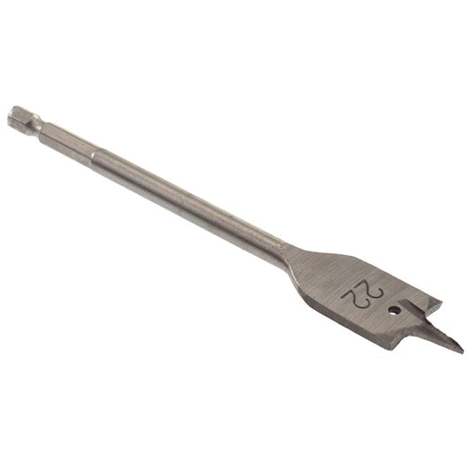 Amtech 22mm x 152mm quick change flat wood bit F1414