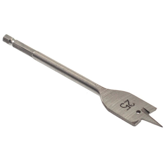 Amtech 25mm x 152mm quick change flat wood bit F1415