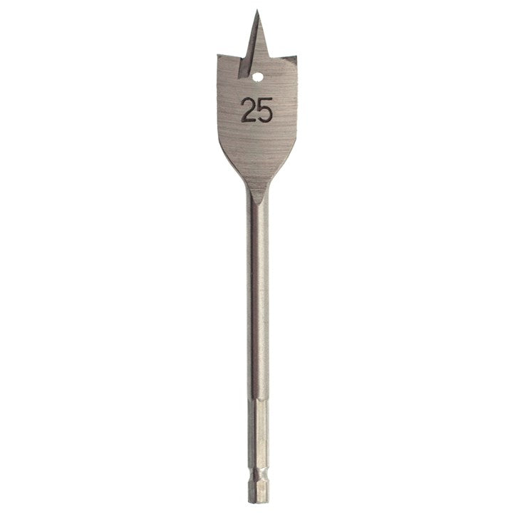 Amtech 25mm x 152mm quick change flat wood bit F1415