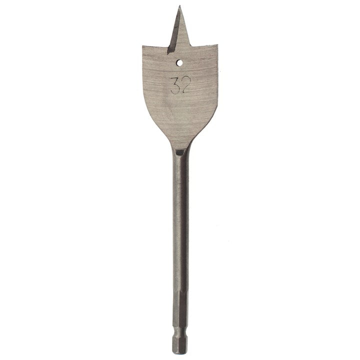 Amtech 32mm x 152mm quick change flat wood bit F1416
