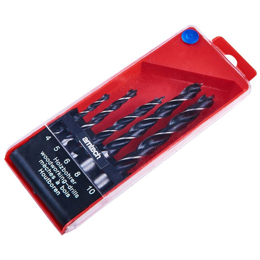 Amtech 5 Piece wood drill bit set F1450
