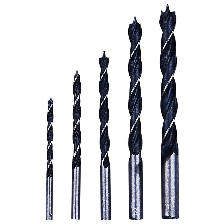 Amtech 5 Piece wood drill bit set F1450