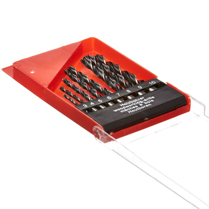 Amtech 8 Piece wood drill bit set F1500