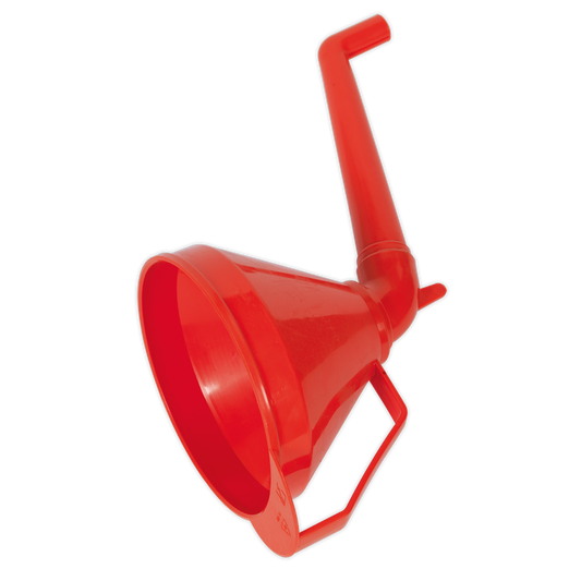 Sealey Ø160mm Funnel with Fixed Offset Spout & Filter F16