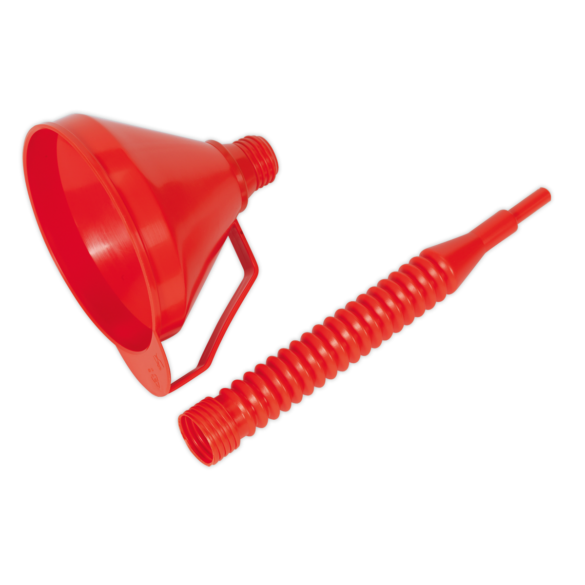 Sealey Ø160mm Funnel with Flexible Spout & Filter F16F