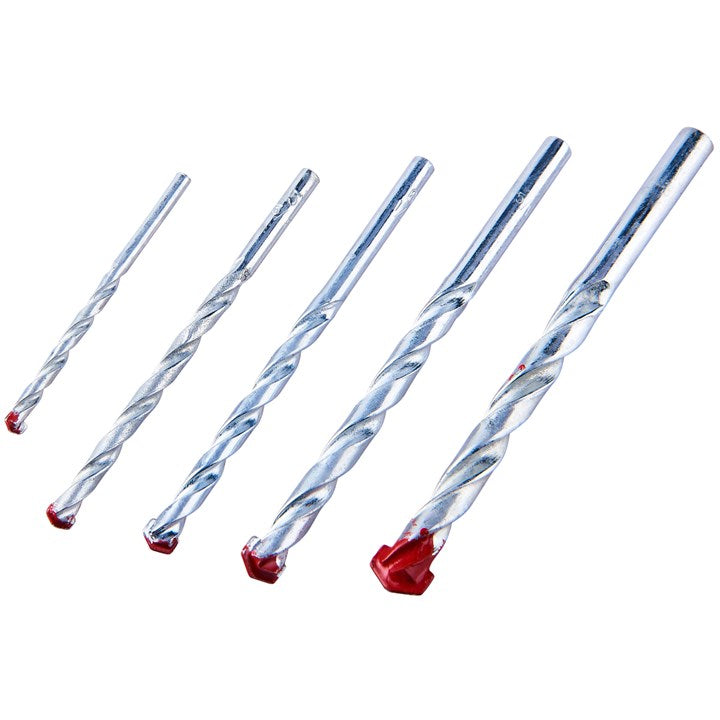 Amtech 5 Piece masonry drill bit set F1700
