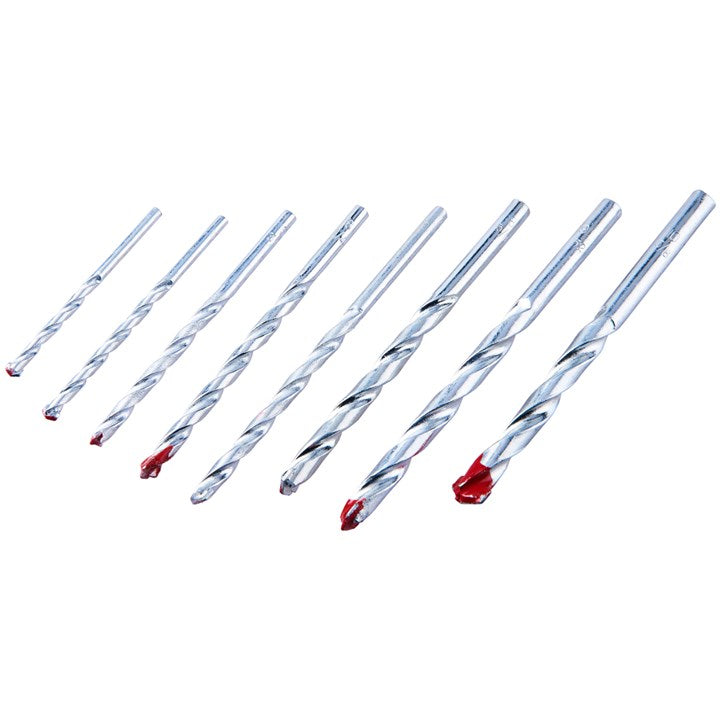 Amtech 8 Piece masonry drill bit set F1750