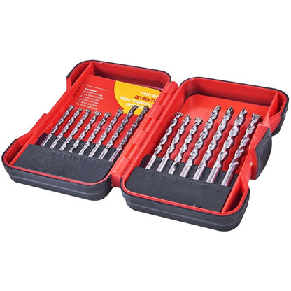 Amtech 15 Piece Tungsten masonry drill bit set F1758