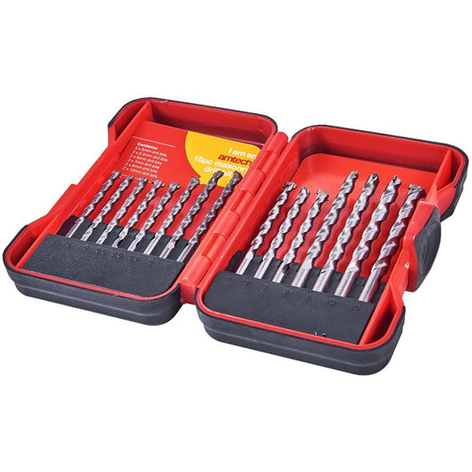 Amtech 15 Piece Tungsten masonry drill bit set F1758