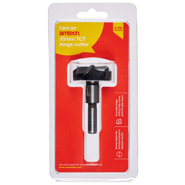 Amtech 35mm TCT hinge cutter F2823