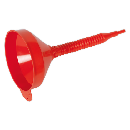 Sealey Ø200mm Funnel with Flexible Spout & Filter F2F