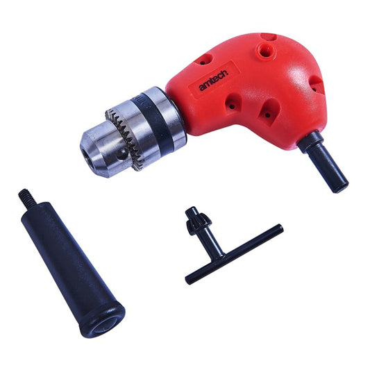 Amtech 10mm (3/8") Right angle drill attachment F3040