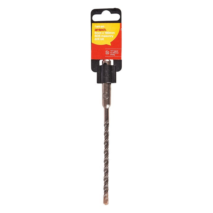 Amtech 6mm x 160mm SDS masonry drill bit F4007