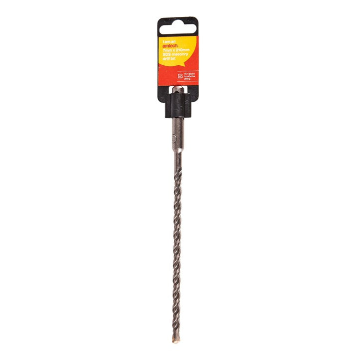 Amtech 7mm x 210mm SDS masonry drill bit F4010