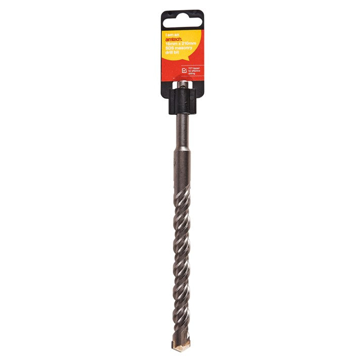Amtech 16mm x 210mm SDS masonry drill bit F4025