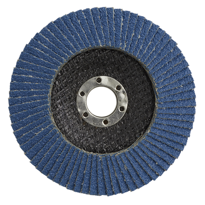 Sealey Ø100mm Zirconium Flap Disc Ø16mm Bore 40Grit FD10040