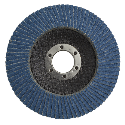 Sealey Ø115mm Zirconium Flap Disc Ø22mm Bore 80Grit FD11580