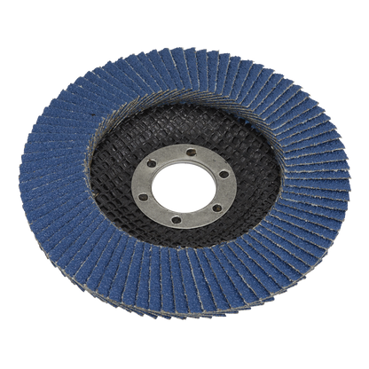 Sealey Ø125mm Zirconium Flap Disc Ø22mm Bore 120Grit FD125120