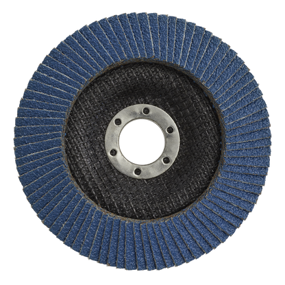Sealey Ø125mm Zirconium Flap Disc Ø22mm Bore 40Grit FD12540