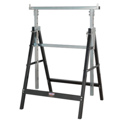 Sealey Fold Down Telescopic Trestle - 200kg Capacity FDT3