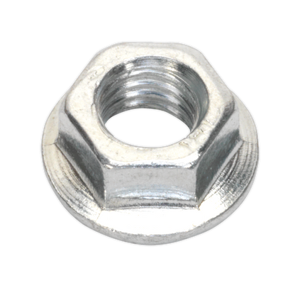 Sealey Zinc Plated Serrated Flange Nut DIN 6923 - M5 - Pack of 100 FN5