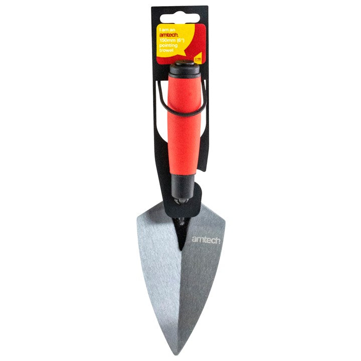 Amtech 150mm (6") Pointing trowel with soft grip G0230