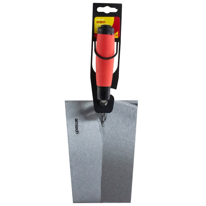 Amtech 180mm (7") Bucket trowel with soft grip G0325
